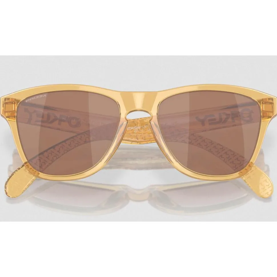 Lunettes de soleil Oakley Frogskins Xxs Km Light Curry Prizm Tungsten