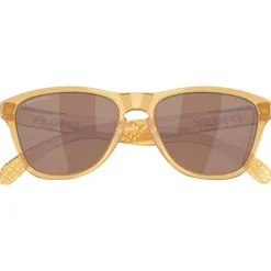 Lunettes de soleil Oakley Frogskins Xs Km Light Curry Prizm Tungsten