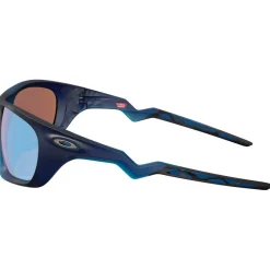 Lunettes de soleil Oakley Lateralis Matte Transparent Blue Prizm Deep Water Polarized