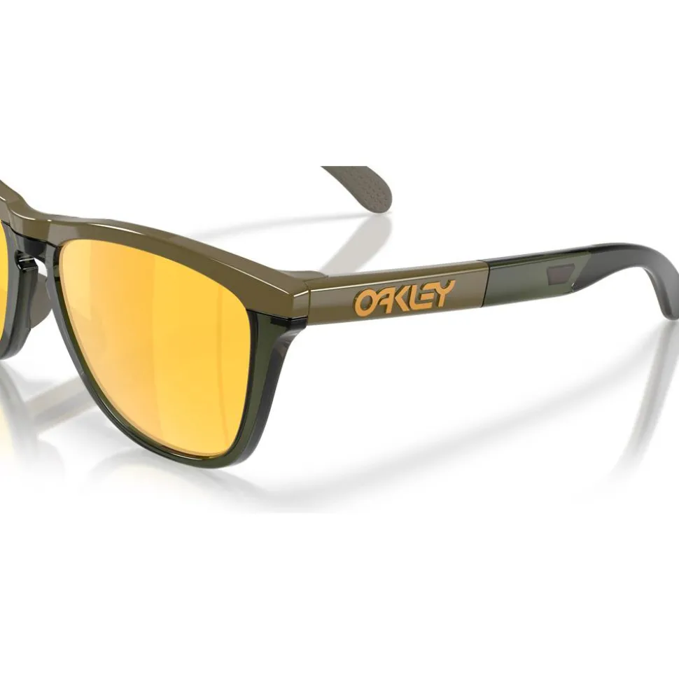 Lunettes de soleil Oakley Frogskins Range XL Dark Brush Prizm 24k Polarized
