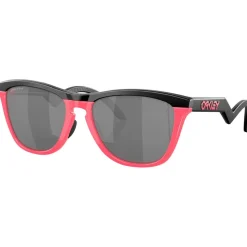 Lunettes de soleil Oakley Frogskins Matte Black Neon Pink Prizm Black