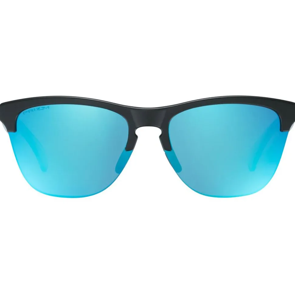Lunettes de soleil Oakley Frogskins Lite Matte Black Prizm Sapphire