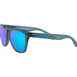 Lunettes de soleil Oakley Frogskins Crystal Black Prizm Sapphire Polarized