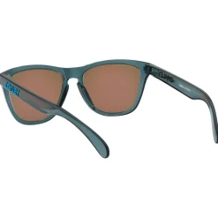Lunettes de soleil Oakley Frogskins Crystal Black Prizm Sapphire Polarized