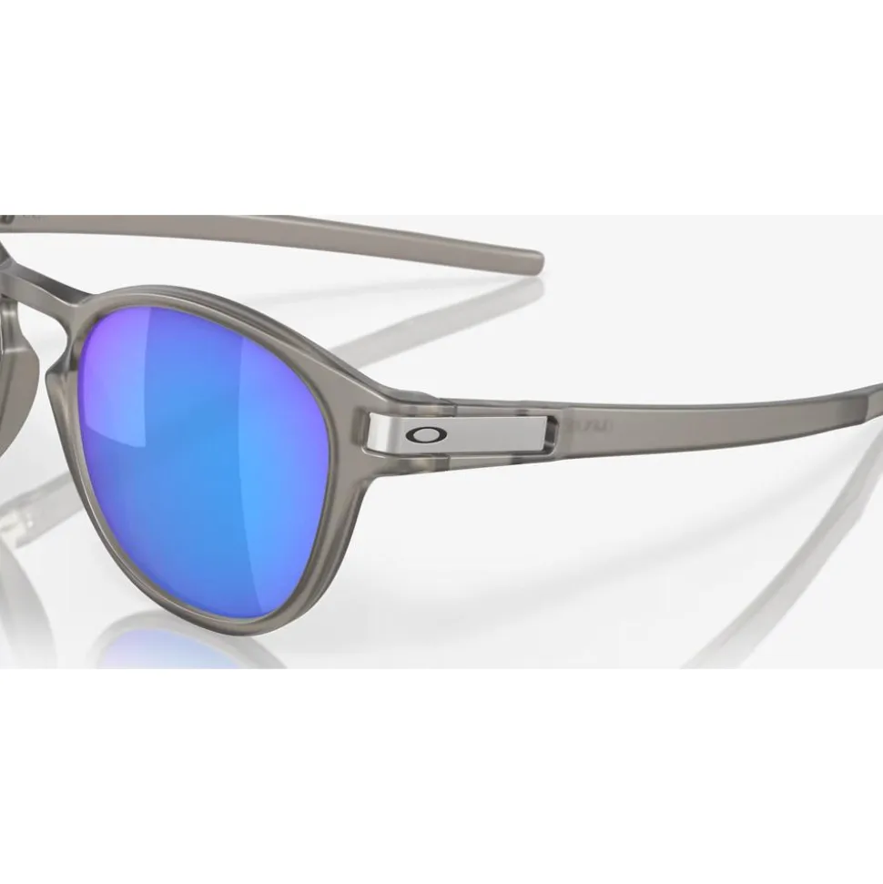 Lunettes de soleil Oakley Latch Matte Grey Ink Prizm Sapphire Polarized