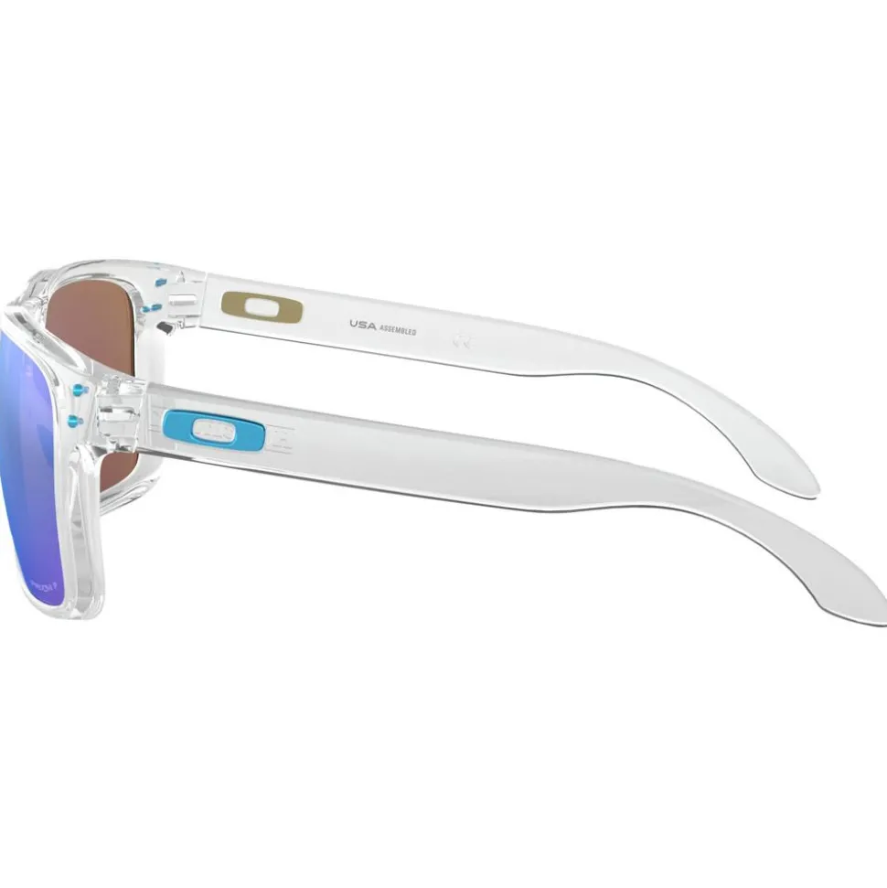 Lunettes de soleil Oakley Holbrook XL Polished Clear Prizm Sapphire Polarized