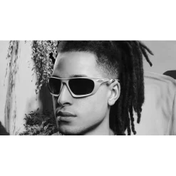 Lunettes de soleil Oakley Lateralis Matte Sand Tungsten Polarized