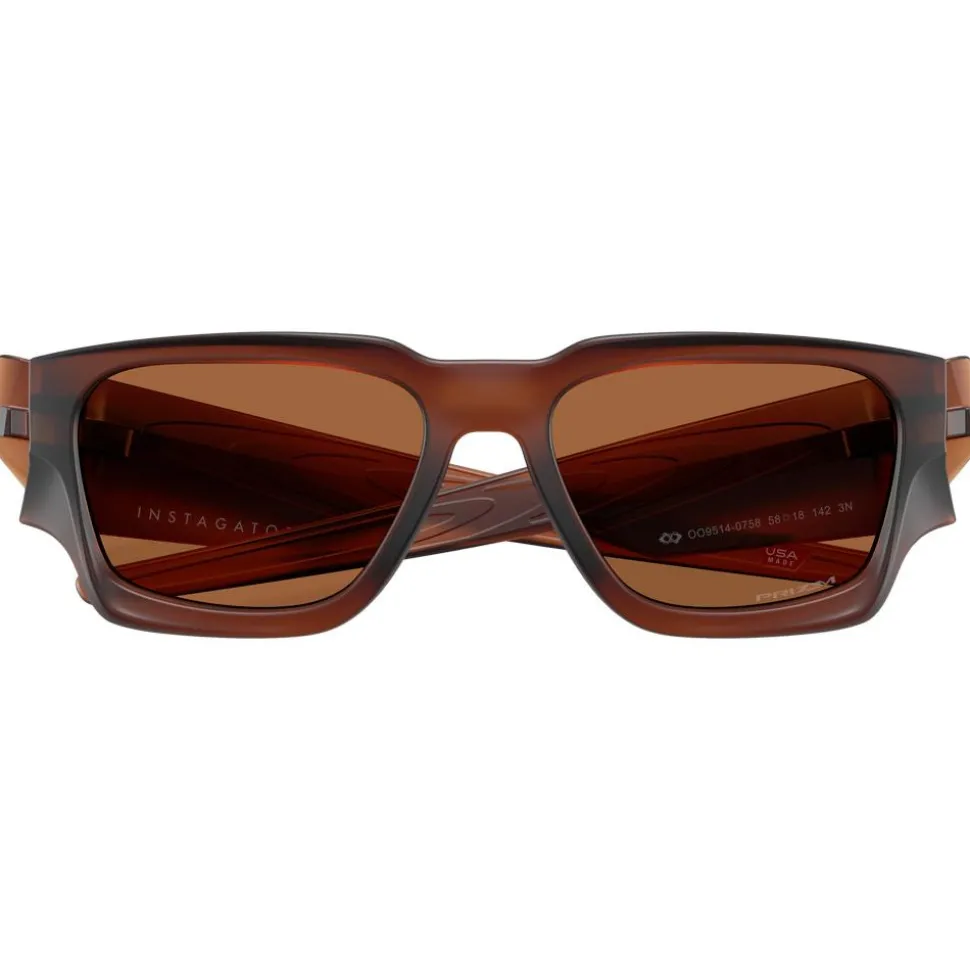 Lunettes de soleil Oakley Instagator Matte Rootbeer Prizm Bronze