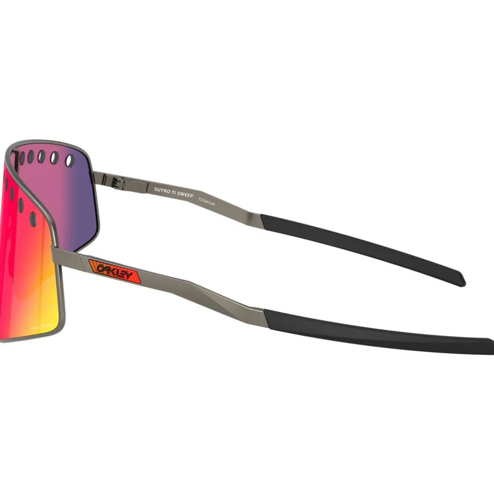 Lunettes de soleil Oakley Sutro Ti Sweep Matte Gunmetal Prizm Road