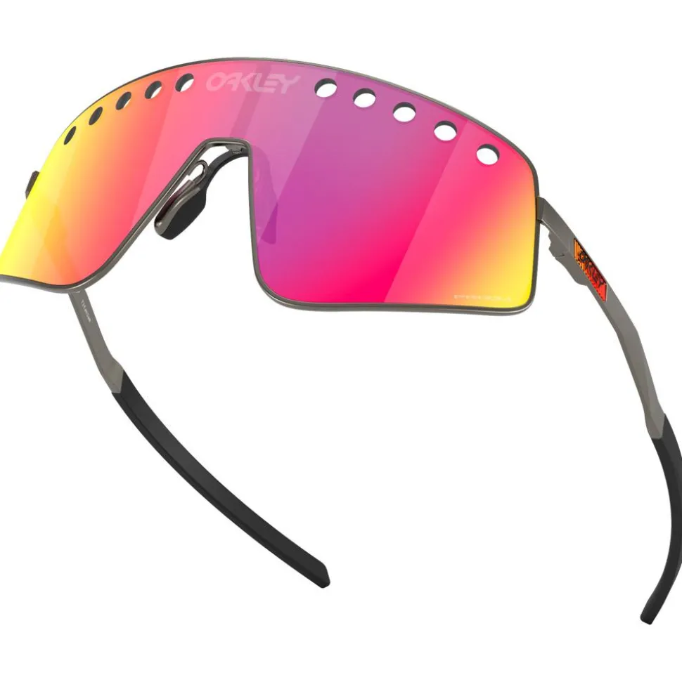 Lunettes de soleil Oakley Sutro Ti Sweep Matte Gunmetal Prizm Road