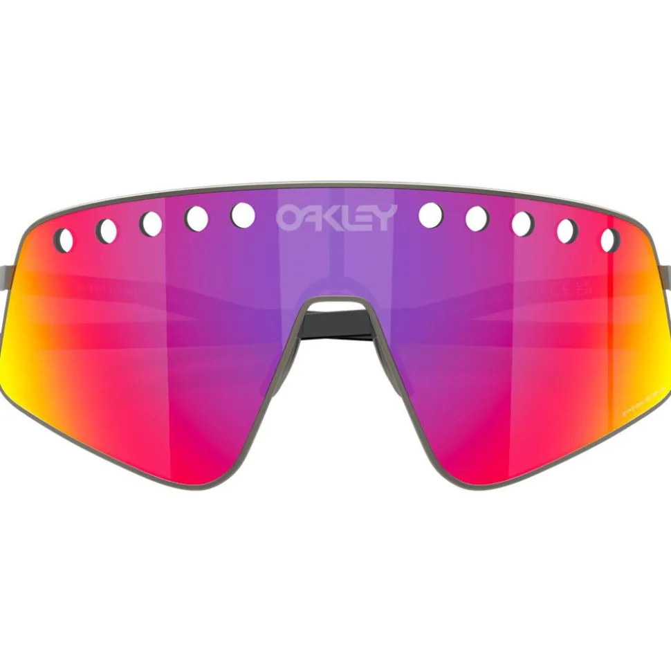 Lunettes de soleil Oakley Sutro Ti Sweep Matte Gunmetal Prizm Road