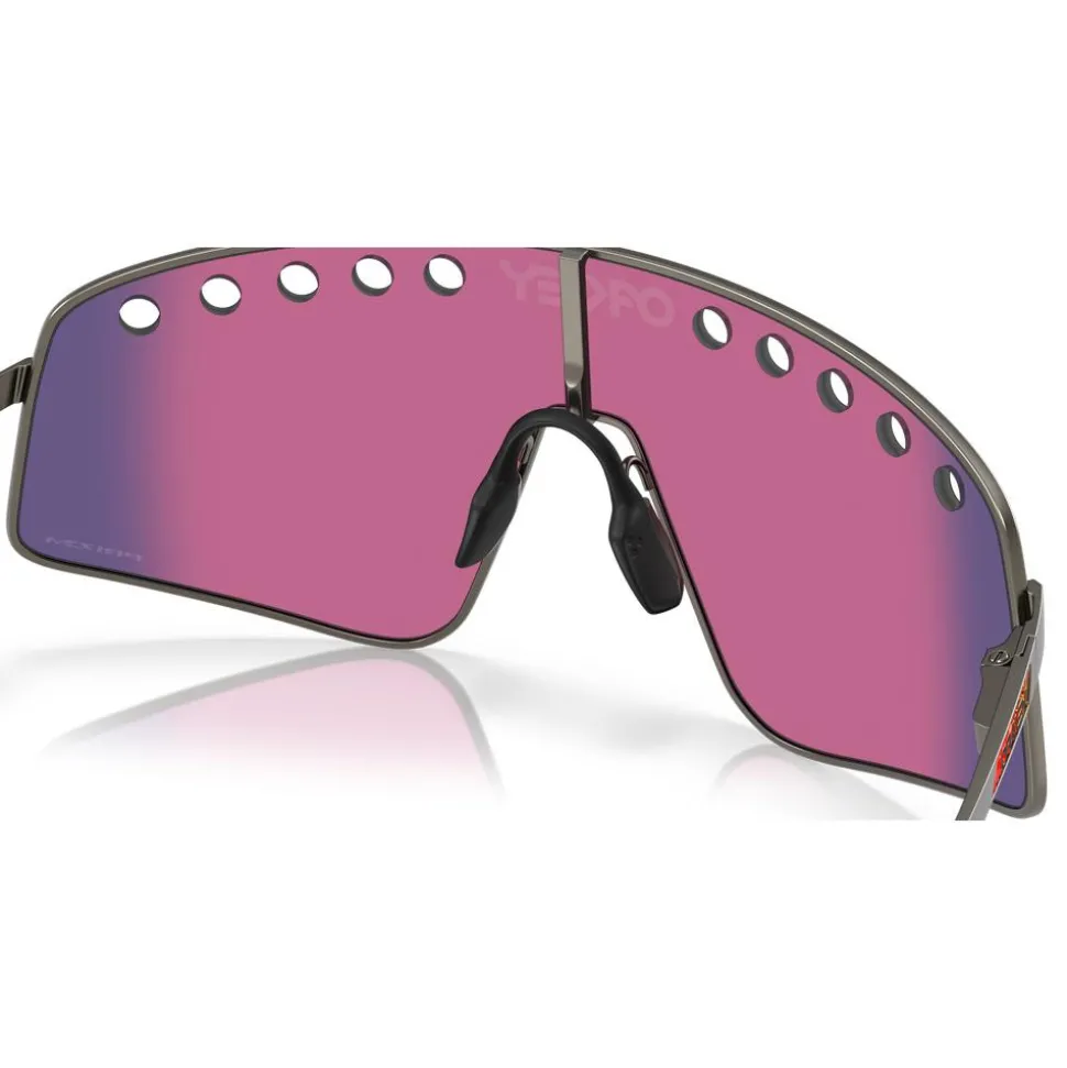 Lunettes de soleil Oakley Sutro Ti Sweep Matte Gunmetal Prizm Road
