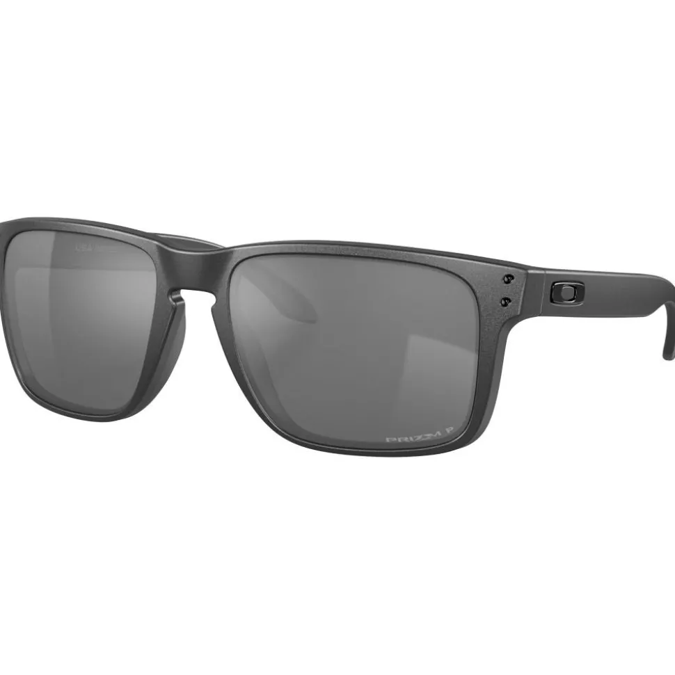 Lunettes de soleil Oakley Holbrook XL Steel Prizm Black Polarized