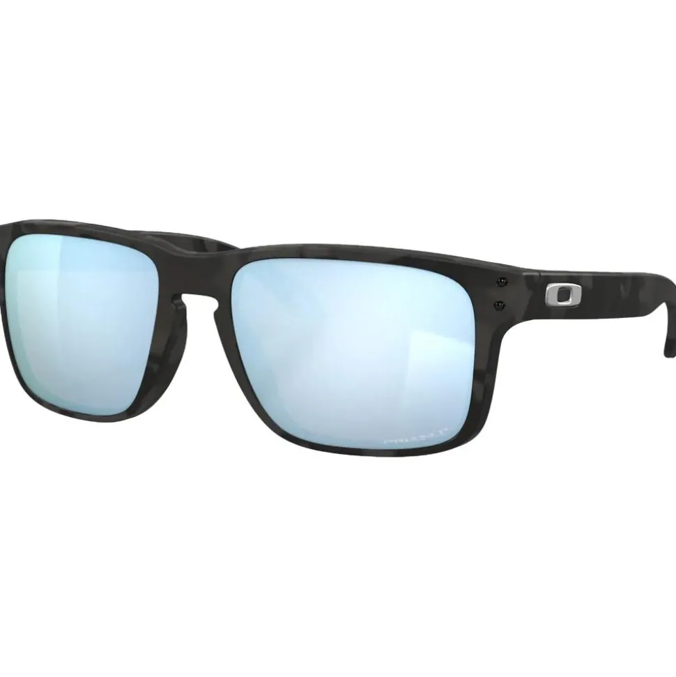 Lunettes de soleil Oakley Holbrook Matte Black Camo Prizm Deep Water Polarized