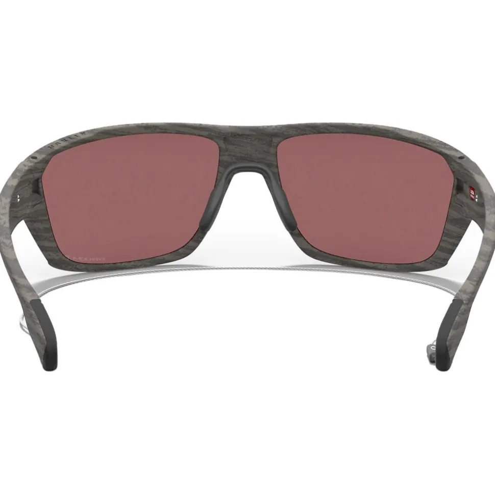 Lunettes de soleil Oakley Split Shot Woodgrain Prizm Deep Water Polarized