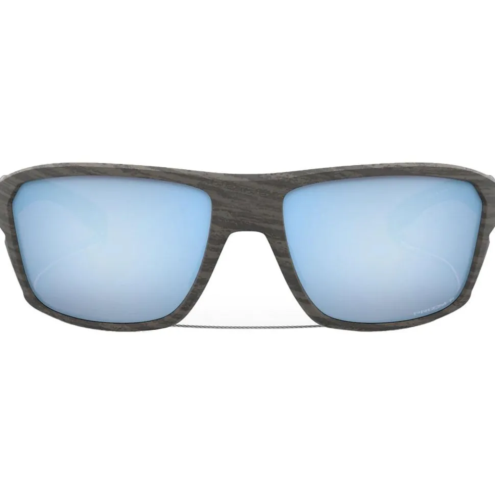 Lunettes de soleil Oakley Split Shot Woodgrain Prizm Deep Water Polarized