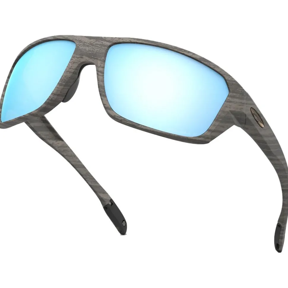 Lunettes de soleil Oakley Split Shot Woodgrain Prizm Deep Water Polarized