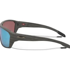 Lunettes de soleil Oakley Split Shot Woodgrain Prizm Deep Water Polarized