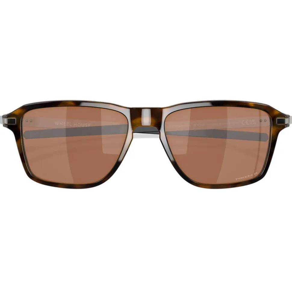 Lunettes de soleil Oakley Wheel House Polished Brown Tortoise Prizm Tungsten Polarized