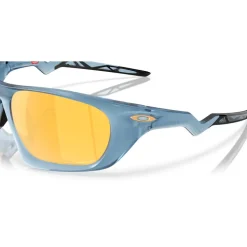 Lunettes de soleil Oakley Lateralis Polaris Matte Trans Abyss Prizm 24k Polarized