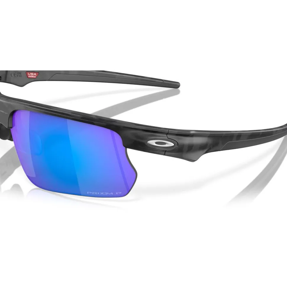 Lunettes de soleil Oakley Bisphaera Matte Grey Camo Prizm Sapphire Polarized