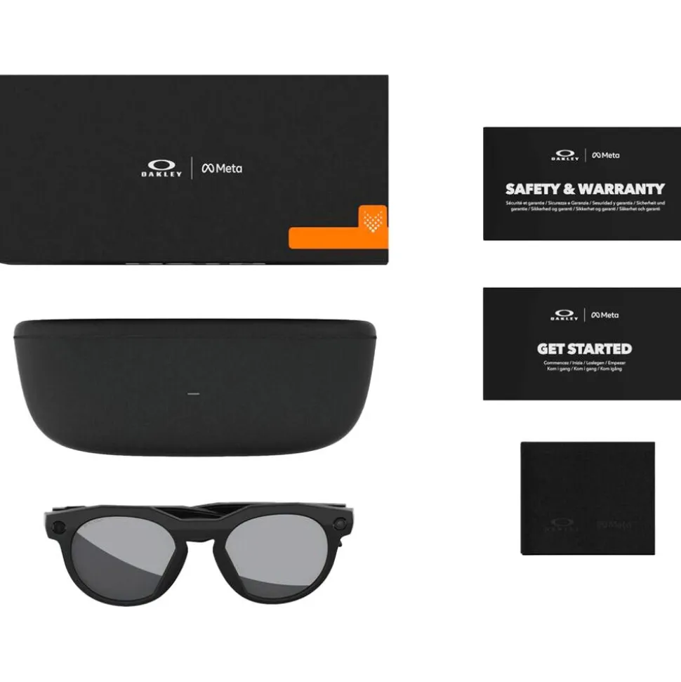 Lunettes de soleil Oakley Meta Hstn Black Prizm Black Polarized