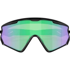 Lunettes de soleil Oakley Wind Jacket 2.0 Matte Black Prizm Road Jade