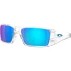 Lunettes de soleil Oakley Heliostat Clear Prizm Sapphire Polarized