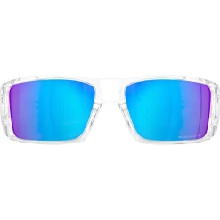 Lunettes de soleil Oakley Heliostat Clear Prizm Sapphire Polarized