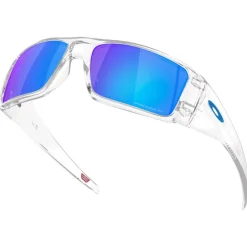 Lunettes de soleil Oakley Heliostat Clear Prizm Sapphire Polarized