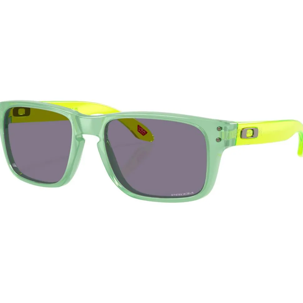 Lunettes de soleil Oakley Holbrook Xxs Transparent Jade Prizm Grey
