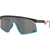 Lunettes de soleil Oakley Bxtr Matte Black Blue Prizm Black