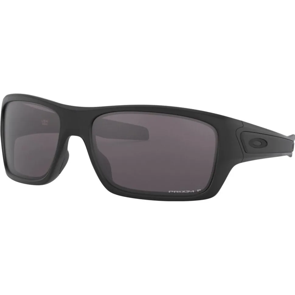 Lunettes de soleil Oakley Turbine Matte Black Prizm Grey Polarized