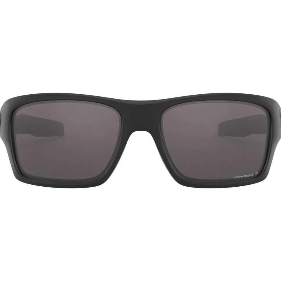 Lunettes de soleil Oakley Turbine Matte Black Prizm Grey Polarized
