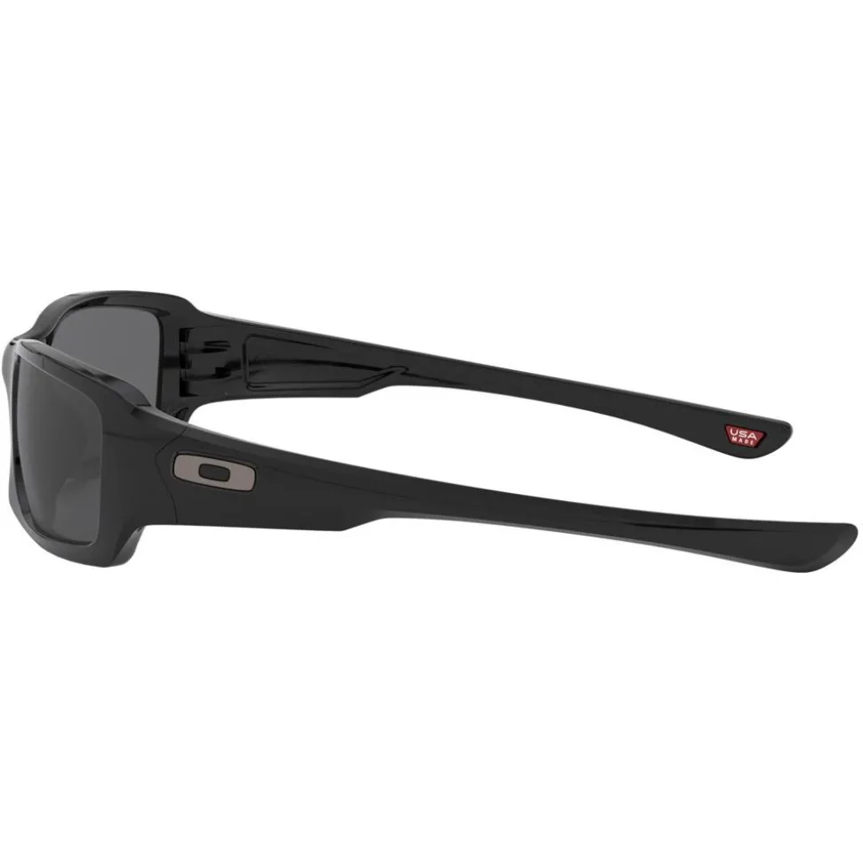 Lunettes de soleil Oakley Fives Squared Polished Black Grey
