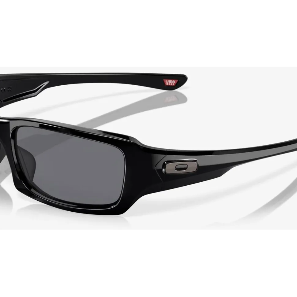 Lunettes de soleil Oakley Fives Squared Polished Black Grey
