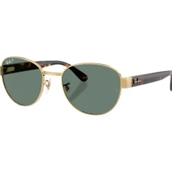 Lunettes de soleil Ray Ban RB3766CH Polished Gold Chromance Grey Polar