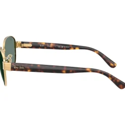 Lunettes de soleil Ray Ban RB3766CH Polished Gold Chromance Grey Polar