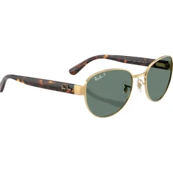Lunettes de soleil Ray Ban RB3766CH Polished Gold Chromance Grey Polar