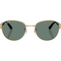 Lunettes de soleil Ray Ban RB3766CH Polished Gold Chromance Grey Polar