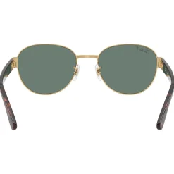 Lunettes de soleil Ray Ban RB3766CH Polished Gold Chromance Grey Polar