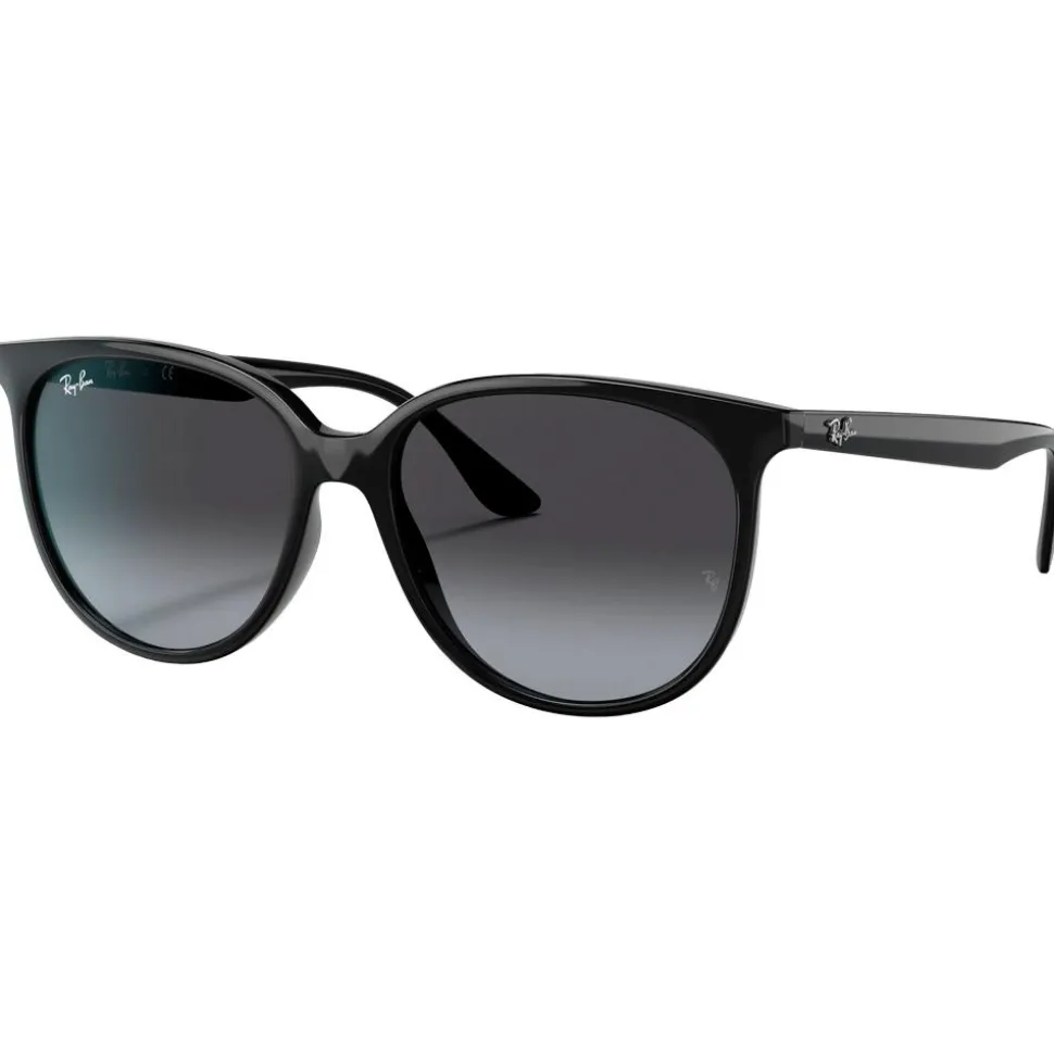 Lunettes de soleil Ray Ban RB4378 Polished Black Gradient Grey