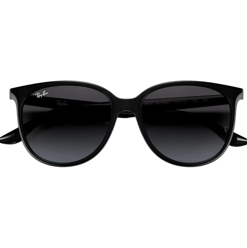 Lunettes de soleil Ray Ban RB4378 Polished Black Gradient Grey