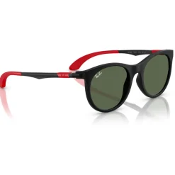 Lunettes de soleil Ray Ban RB9082S Kids Mat Black Dark Green