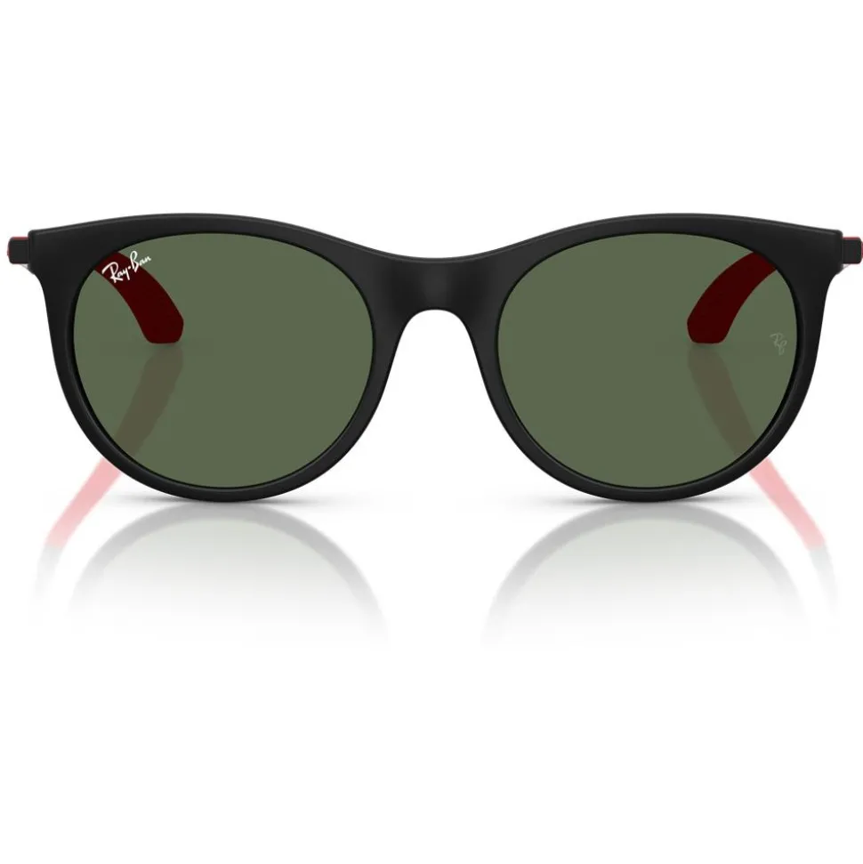Lunettes de soleil Ray Ban RB9082S Kids Mat Black Dark Green