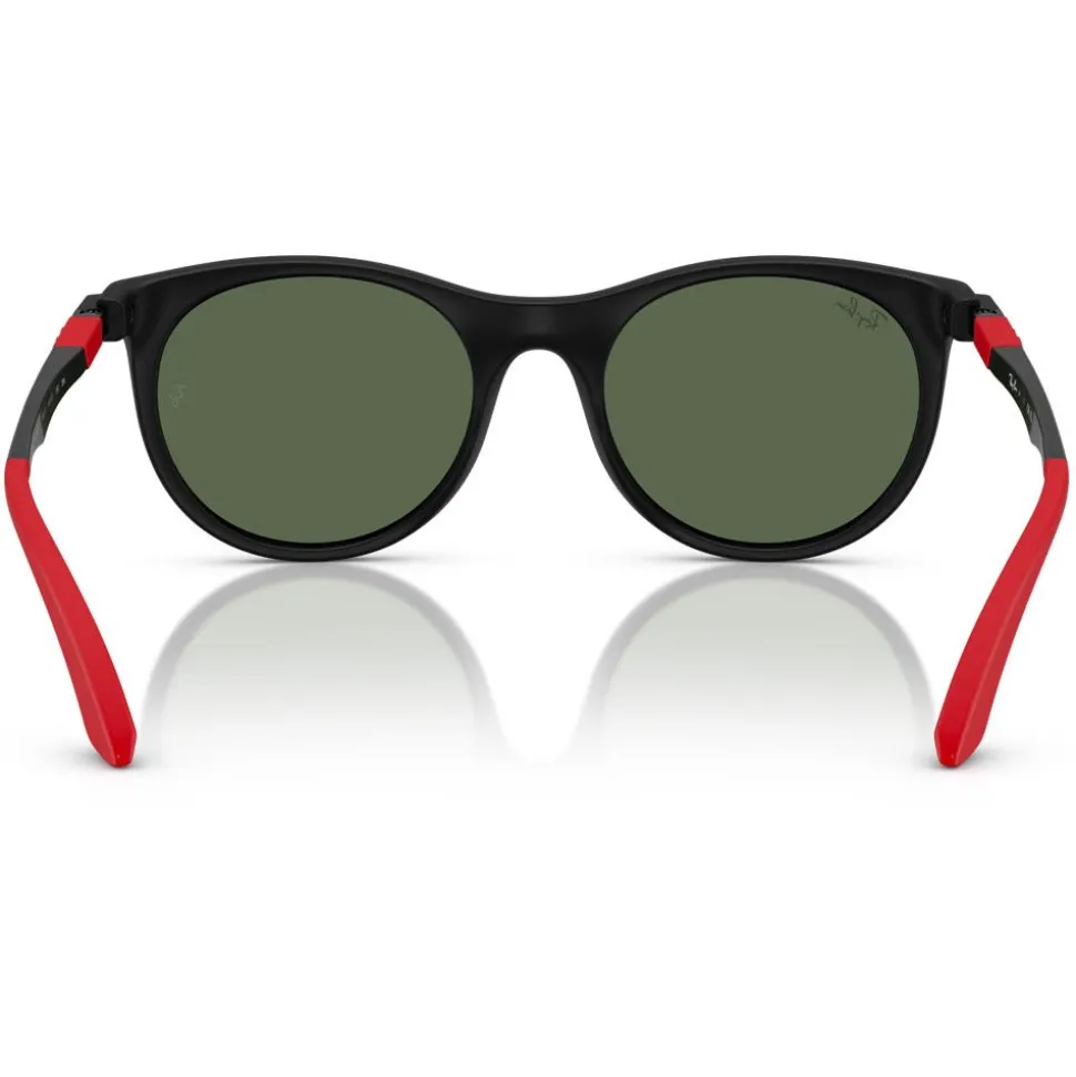 Lunettes de soleil Ray Ban RB9082S Kids Mat Black Dark Green