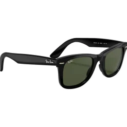 Lunettes de soleil Ray Ban RB4340 Wayfarer Ease Polished Black Green G-15