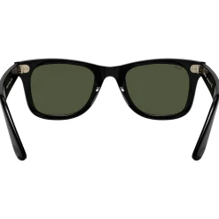 Lunettes de soleil Ray Ban RB4340 Wayfarer Ease Polished Black Green G-15