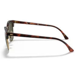 Lunettes de soleil Ray Ban RB3016 Clubmaster Classic Polished High Tortoise Gold Green G-15