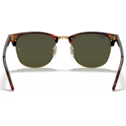 Lunettes de soleil Ray Ban RB3016 Clubmaster Classic Polished High Tortoise Gold Green G-15